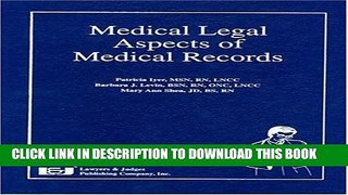 [New] Medical Legal Aspects of Medical Records Exclusive Online