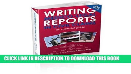 [PDF] Writing Medico-Legal Reports in Civil Claims - an Essential Guide Popular Collection