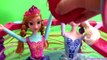 Barbie Color Changing Dolls Disney The Little Mermaid Sisters Ariel Anna Elsa Bubble Bath Pool Party