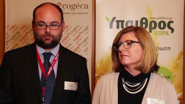 H Υπουργός Γεωργίας της Σλοβακίας Gabriela Matecna μιλάει στο ypaithros.gr στο συνέδριο της CopaCogeca στην Αθήνα