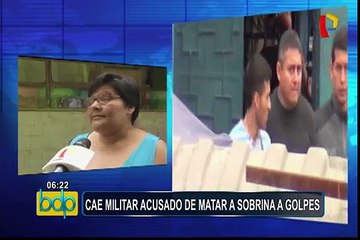 Sede Dirincri: militar confiesa crimen de sobrina