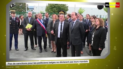 Pas de sanctions pour les politiciens belges ne déclarant pas leurs mandats
