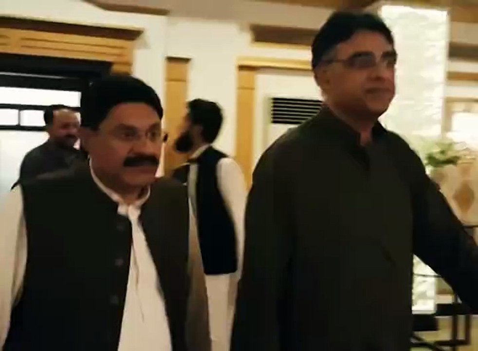 Imran Khan congratulates Asad Umar about the fight in parliaments joint session - A mobile video gets leaked