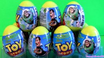 12 Toy Story Surprise Eggs Easter Egg Unboxing Toys Review Disney Sheriff Woody & Buzz Lightyear