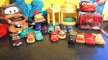 Pixar Cars Unboxing New Lightning McQueen Color Changer with Mater Doc Ramone and more