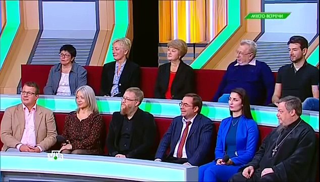 Чубайс кричит Слава Украине! На канале НТВ