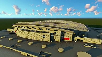 Le nouveau stade de l'Atletico se dévoile !