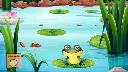 4 Küçük Kurbağa Şarkısı Bir Arada | Cocukca