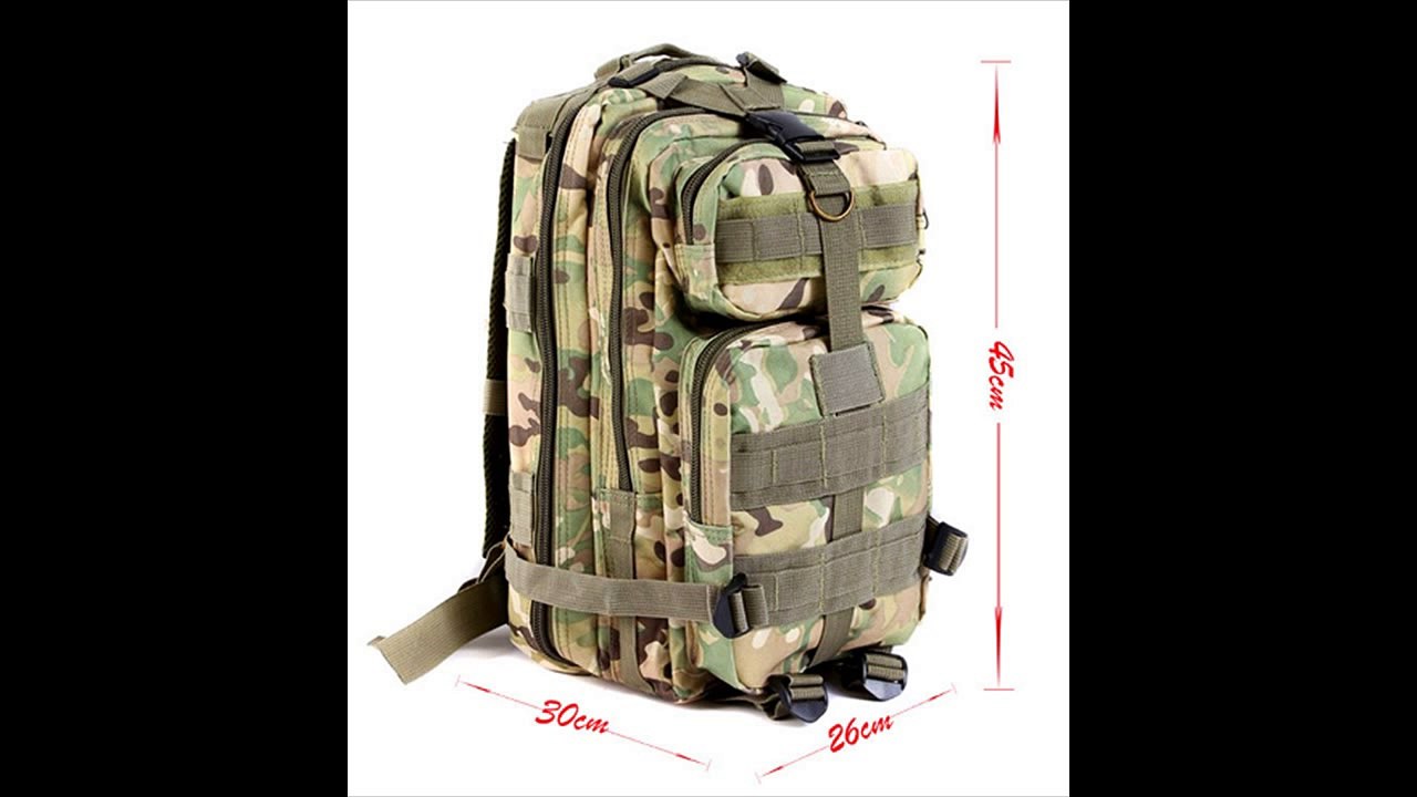 Outdoor Military Style Tactical Backpack
