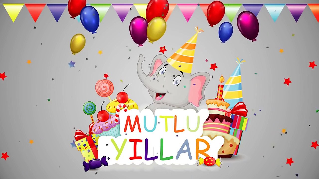 MUTLU YILLAR SANA - Yaş Günü Şarkısı | Cocukca