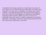 Things to Consider When Remodeling Your Bathroom in Columbus Area