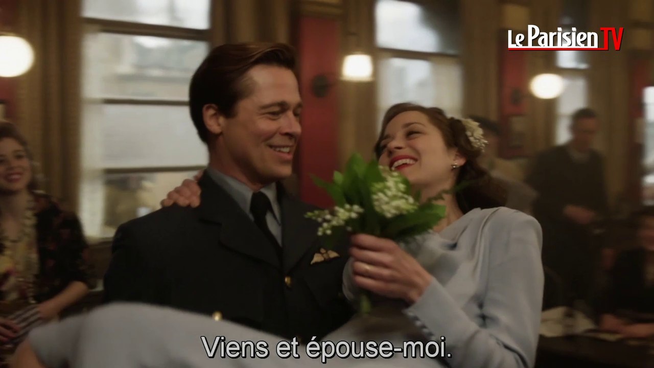 La bande annonce d' « Alliés » avec Brad Pitt et Marion Cotillard