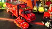 Pixar Cars Mack Hauler Racing the New Off Road Lightning McQueen Hauler