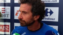 Vincent Etcheto s'exprime avant le match de l'Aviron Bayonnais face à Grenoble