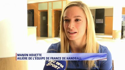 Handball - Manon Houette : "Le fait d'avoir une médaille te met sur un nuage"