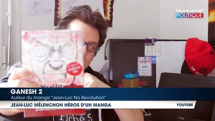 Jean-Luc Mélenchon héros d'un manga, l'auteur annonce un 2e tome