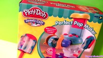 Play Doh Perfect Pop Maker Playset Sweet Shoppe Cafe Lollipops & Popsicles Review by Disneycollector