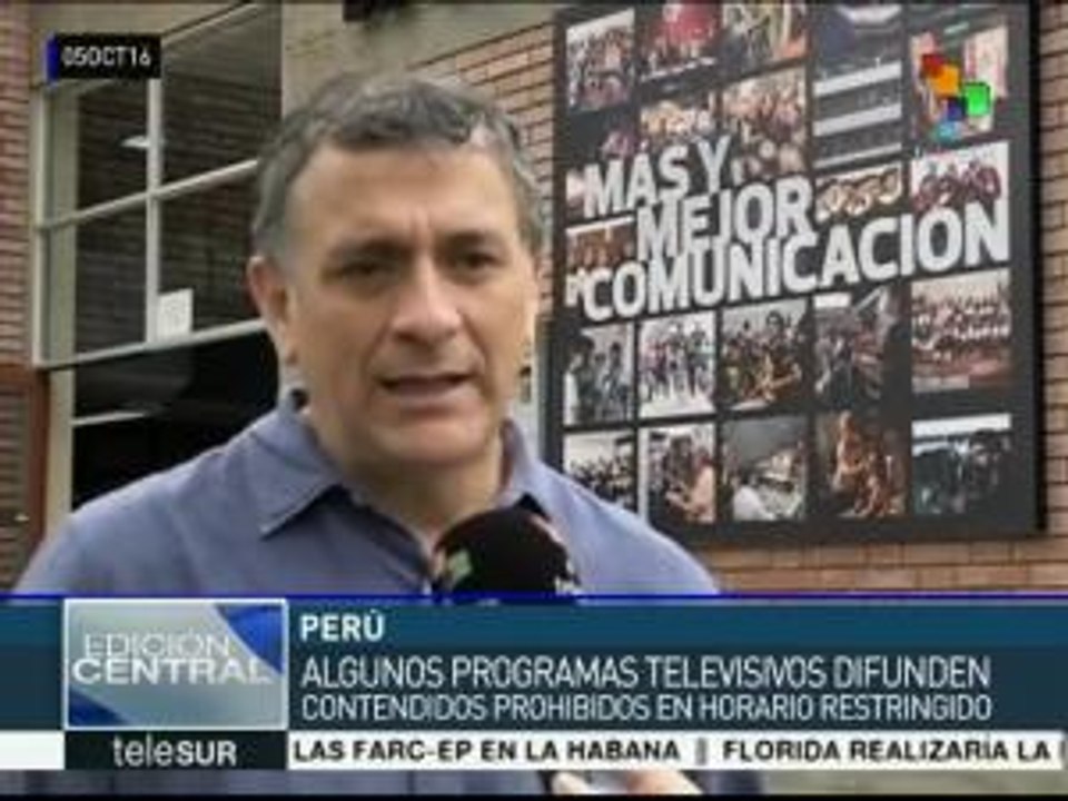Perú: televisión persiste en emisión de programas "basura"
