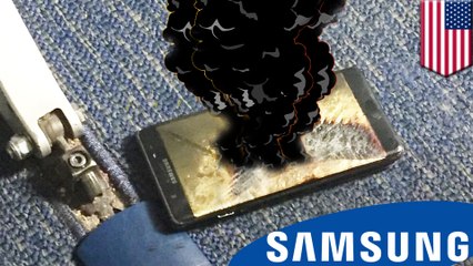 Smoking Samsung Galaxy Note 7 phone forces airplane evacuation
