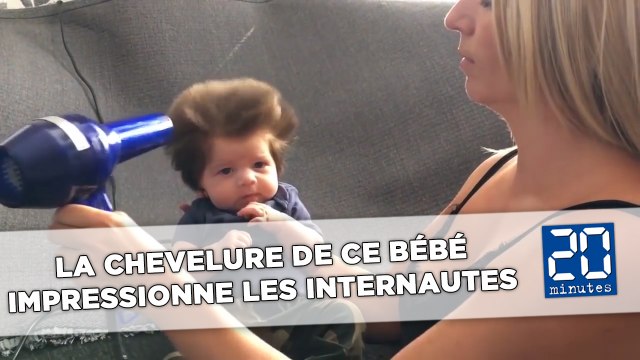 La chevelure de ce bébé impressionne les réseaux sociaux