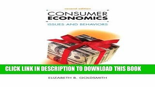 New Book Consumer Economics: Issues and Behaviors, 2nd Edition