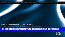 [PDF] Accounting at War: The Politics of Military Finance (Routledge New Works in Accounting