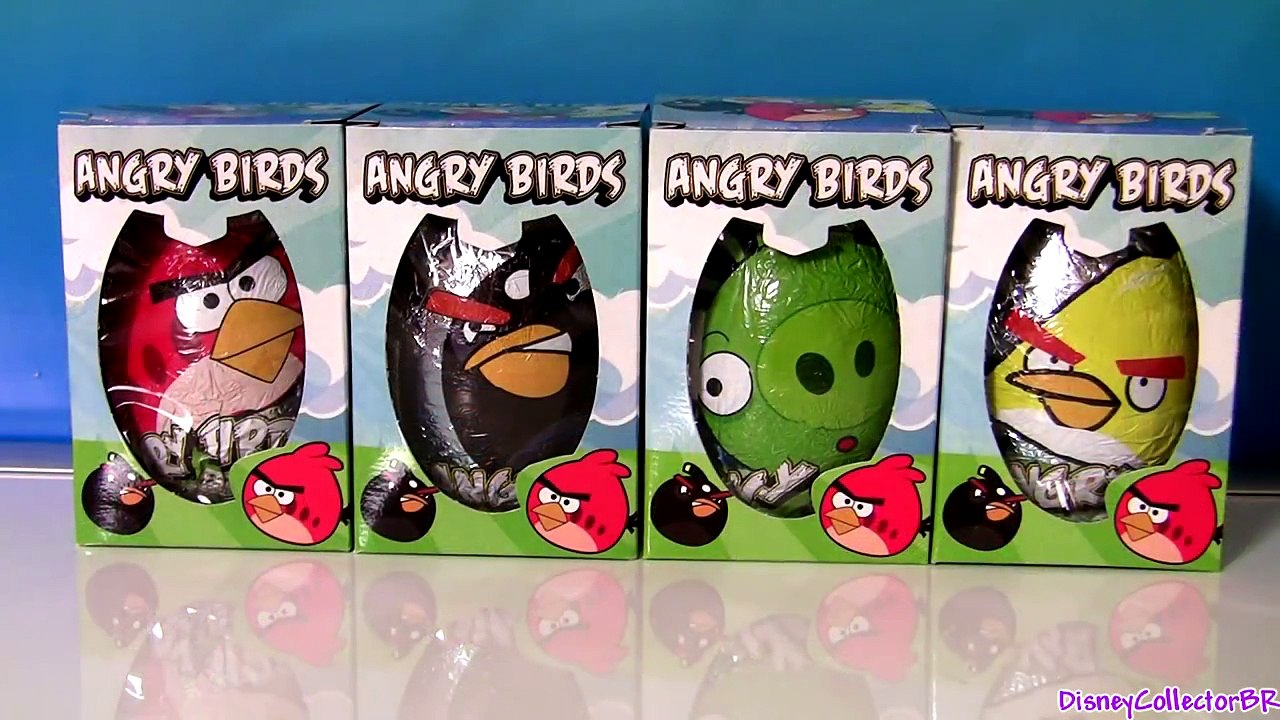 Angry Birds Easter Eggs Chocolate SURPRISE Bad Piggies Huevos Sorpresa by Funtoys