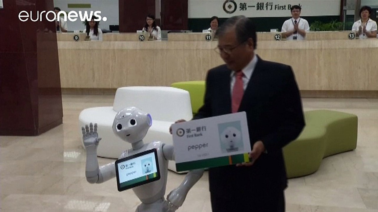 Taiwan: Humanoid-Roboter als Stimmungskanone bei Banken