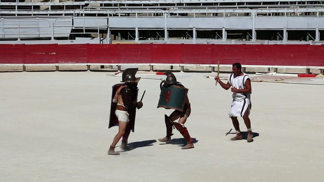 Arles-Combat de gladiateurs 2