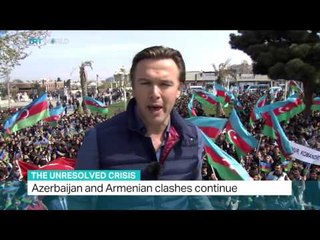 Azerbaijan and Armenian clashes continue, Ediz Tiyansan reports from Ganja