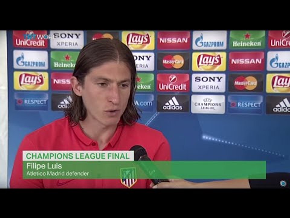 Interview with Atletico Madrid defender Filipe Luis on Champions League final
