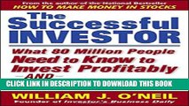 New Book The Successful Investor: What 80 Million People Need to Know to Invest Profitably and