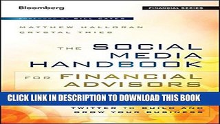 New Book The Social Media Handbook for Financial Advisors: How to Use LinkedIn, Facebook, and