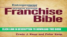 New Book Franchise Bible: How to Buy a Franchise or Franchise Your Own Business