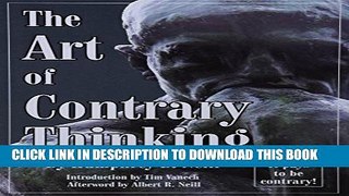 Collection Book The Art of Contrary Thinking