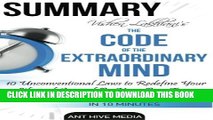 New Book Vishen Lakhiani s The Code of The Extraordinary Mind: 10 Unconventional Laws to Redfine