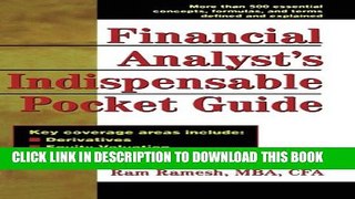 Collection Book Financial Analyst s Indispensible Pocket Guide