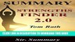 [PDF] Summary - StrengthsFinder 2.0: By Tom Rath - A Chapter by Chapter Summary (StrengthsFinder