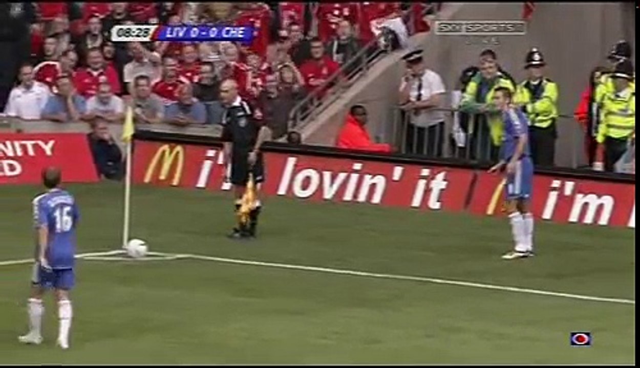 John Arne Riise amazing goal - Liverpool v Chelsea