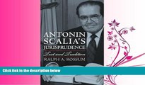 FAVORITE BOOK  Antonin Scalia s Jurisprudence: Text and Tradition