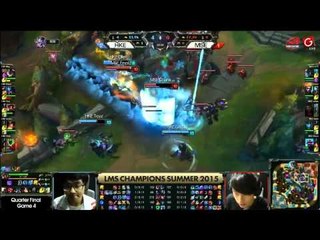 《LMS》2015 夏季賽 季後賽 Day 1 HKE vs MSE Game 4 (粵語)