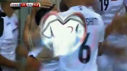 Jahmir Hyka Fantastic Goal HD - Liechtenstein 0-1 Albania - World Cup - 06/10/2016 HD