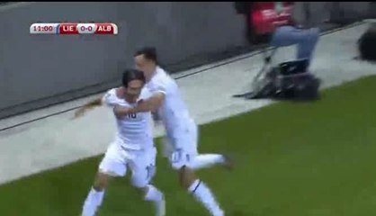 0-1 Jahmir Hyka Goal HD - Liechtenstein 0-1 Albania 06.10.2016 HD