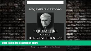 book online  The Nature of the Judicial Process