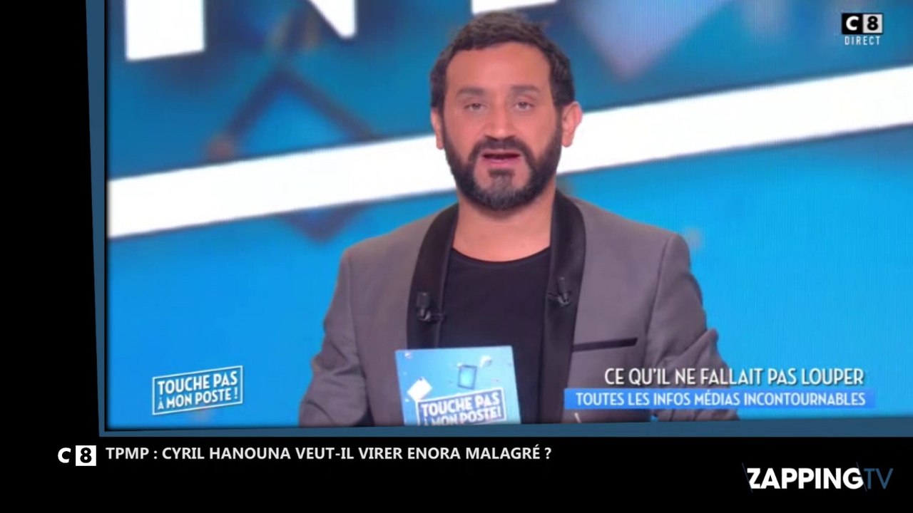 TPMP : Cyril Hanouna veut-il virer Enora Malagré ? Il répond en direct (Vidéo)