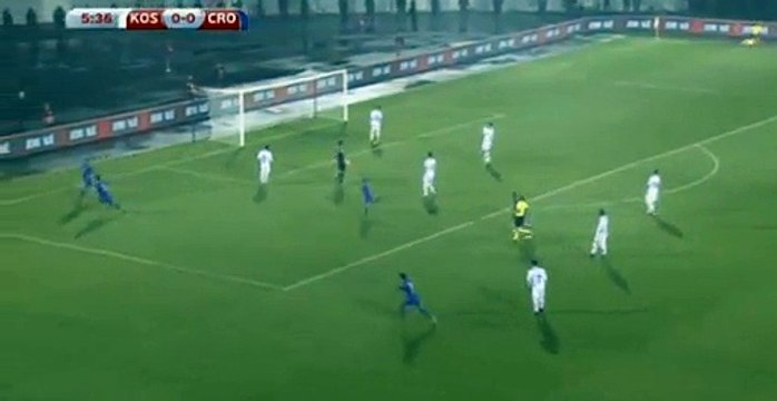 0-1 Mario Mandžukić Goal - Kosovo 0-1 Croatia - 06.10.2016 HD