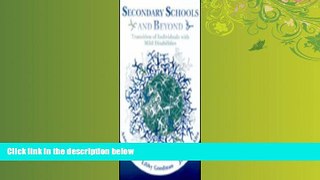 FREE PDF  Secondary Schools and Beyond: Transition of Individuals with Mild Disabilities  BOOK