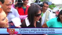 Familiares y amigos de Marcos Andrés “El Chino Idrovo” lamentan su partida