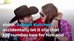 Ashton Kutcher reveals the sex of baby No. 2