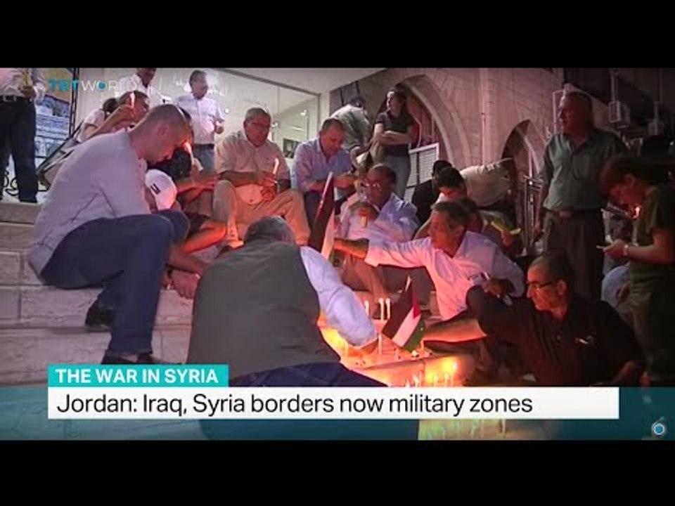 Jordan declares Iraq and Syria border as military zones, Aaron Magid reports